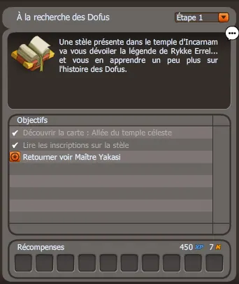 À la recherche des Dofus