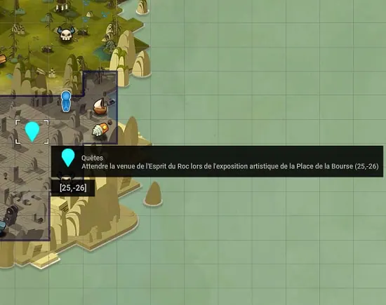 quête Au nom de l'Art dofus