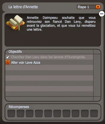 quête A la recherche de Dan Lavy