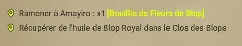quête Le Tabi d'Amayiro