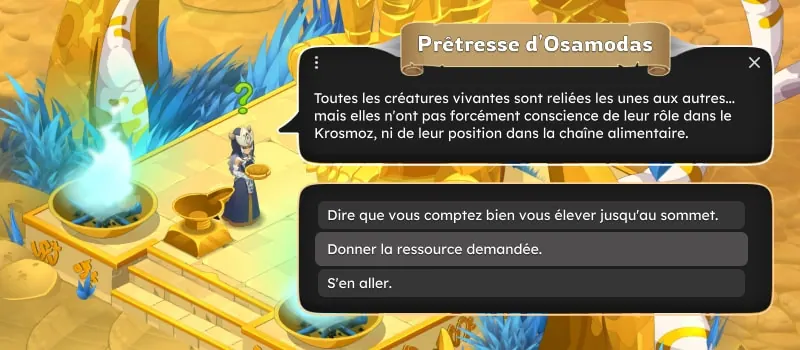 quête Ça barde là-haut dofus