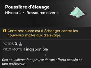 élever une monture dofus