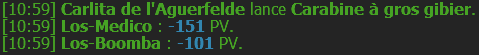 Avis de recherche Carlita de l'Aguerfelde dofus