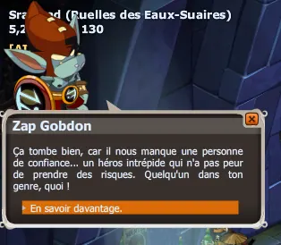 quête La voix de son maître dofus