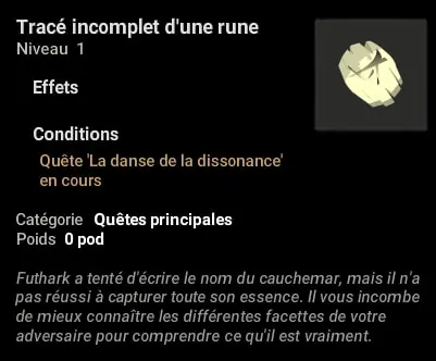 quête La danse de la dissonance dofus