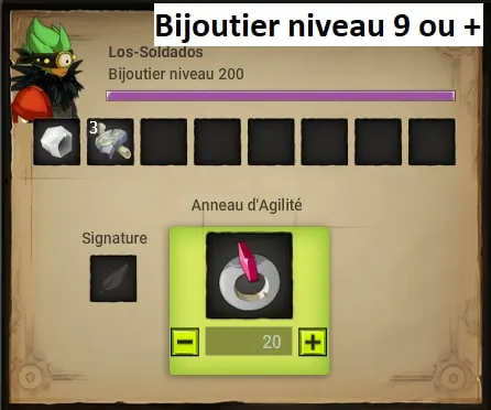 Des anneaux sur le bout des doigts