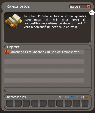 quete Chaudière au charbon