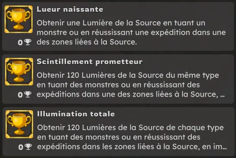 Saison Ivoire dofus lumières de la source