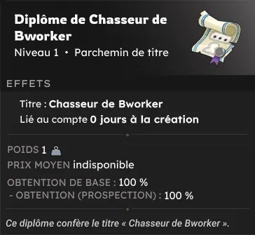événement Chasseur de Chaos dofus