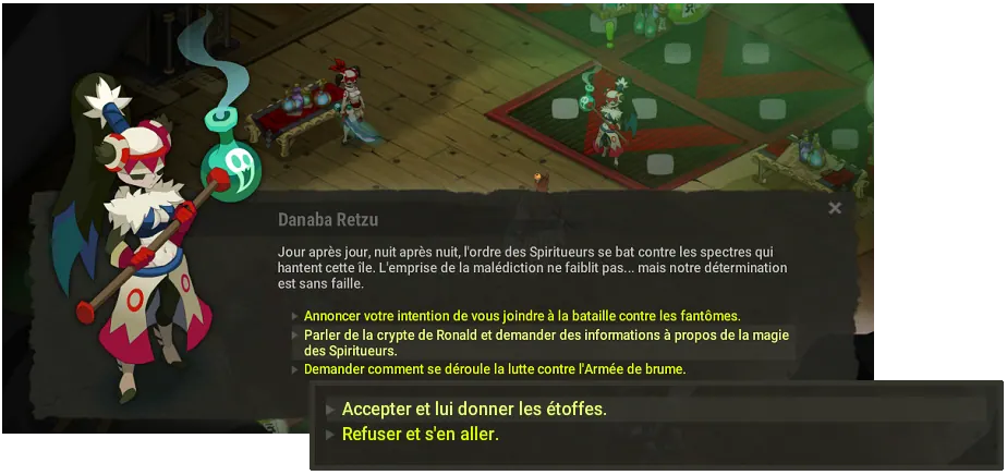 quête Maudite disparition