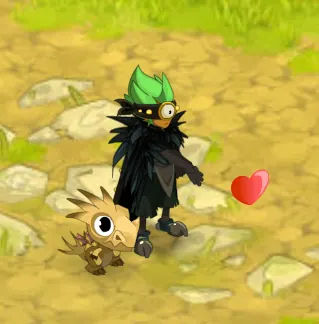 apprendre attitude Faire un bisou dofus
