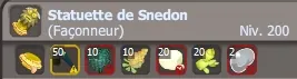 statuette de snedon