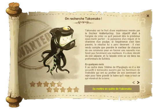 Avis de recherche Takomako