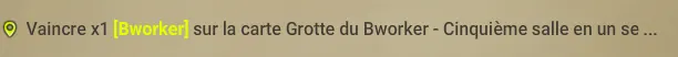 quête Ruée sur le Bworker