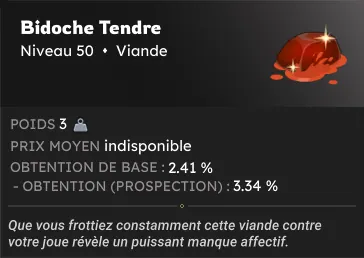 Drop rare métiers dofus