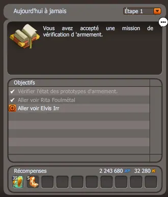 Aujourd'hui à jamais dofus