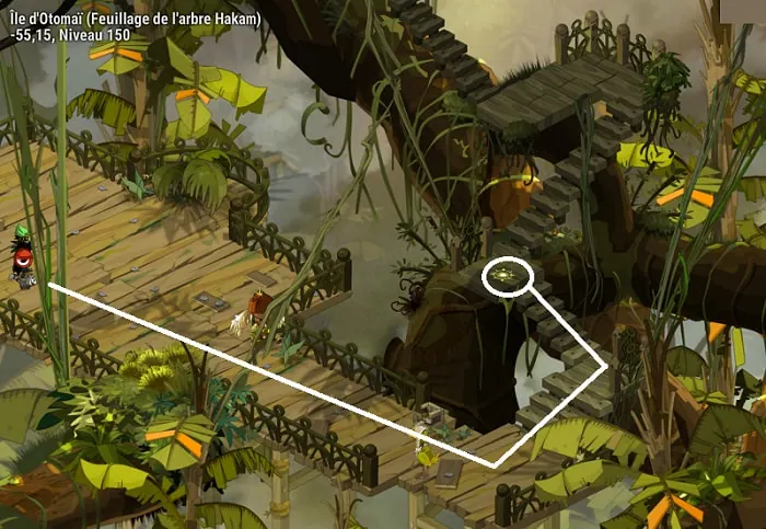 Chemin vers Otomaï dofus