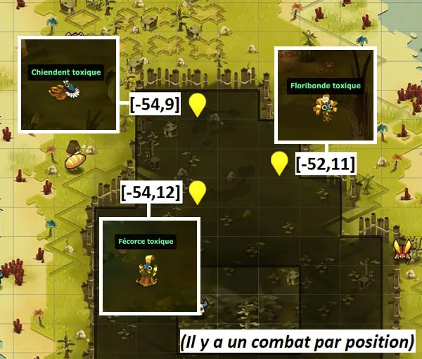 quête Le piège se referme dofus