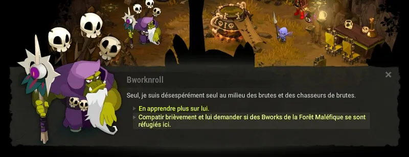 quête La raison du plus fort dofus