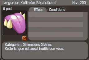 langue de koffrefor récalcitrant