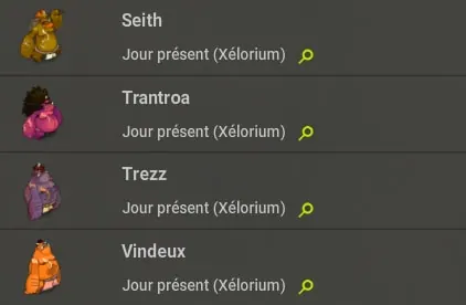 quête Vol du Temps dofus