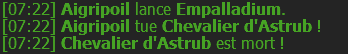Avis de recherche Aigripoil dofus