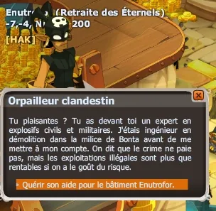 Prise d'otages dofus