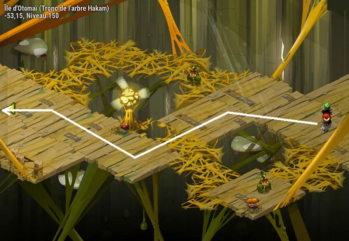 Chemin vers Otomaï dofus