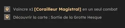 quête Donjon magistral