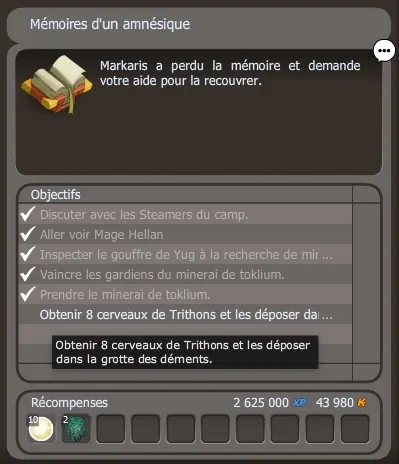 Mémoires d'un amnésique
