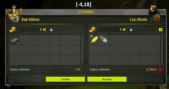 Quêtes de la Forêt Maléfique dofus