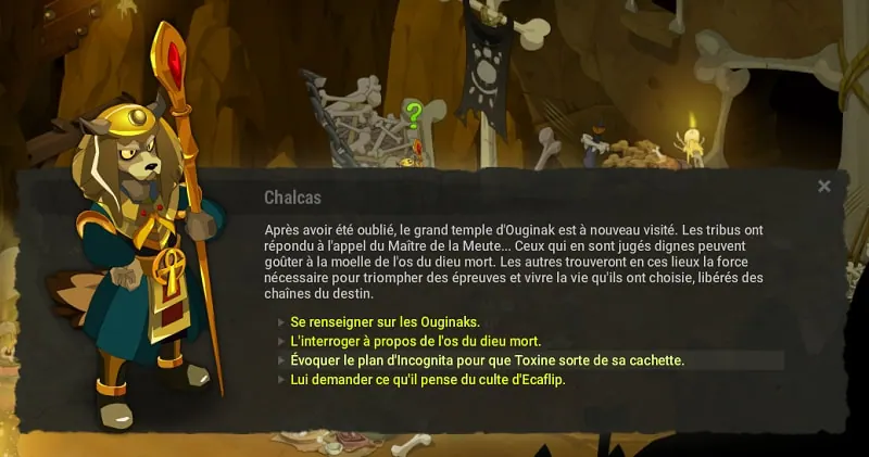 quête Le piège se referme dofus