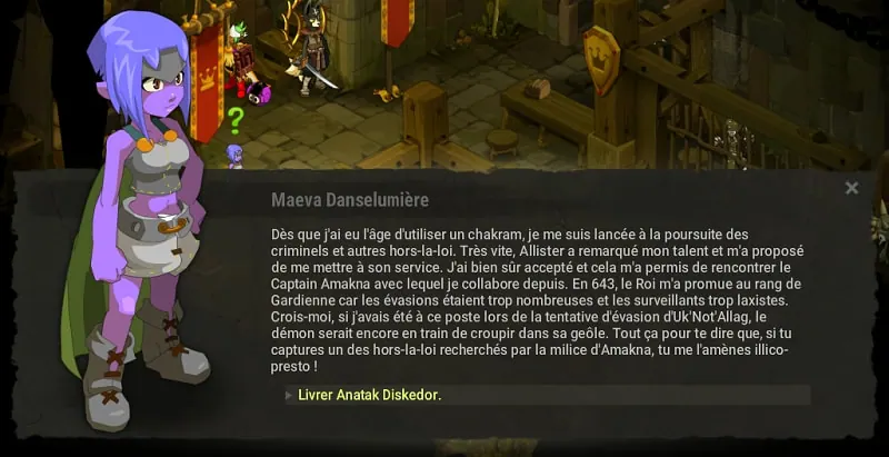 Avis de recherche Anatak Diskedor dofus