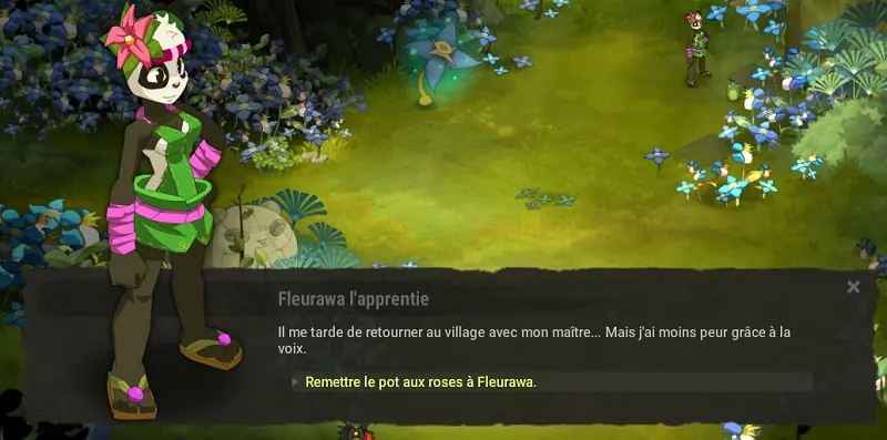 quête Dites-le avec des fleurs