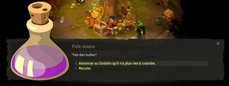 quête La vie en mauve dofus