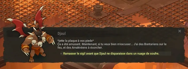 quête Qui nous protège du Protecteur dofus