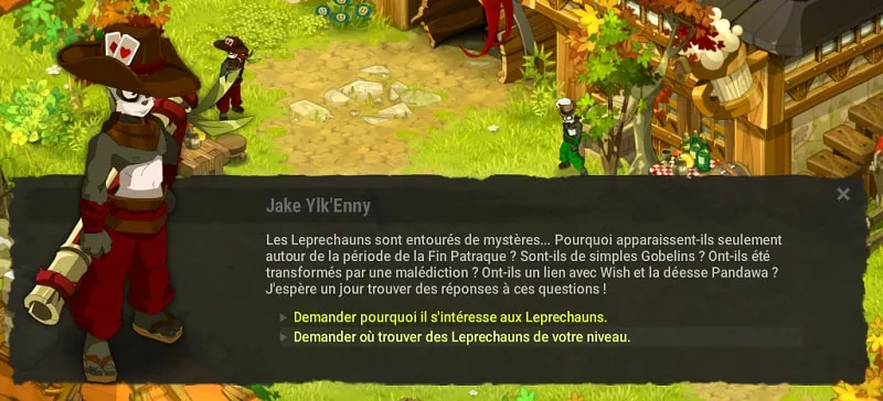 Fin Patraque dofus leprechaun