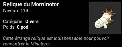 Relique du Mominotor
