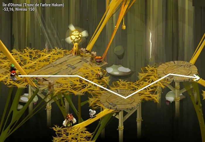 Chemin vers Otomaï dofus