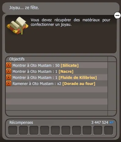 Joyau... ze fête dofus