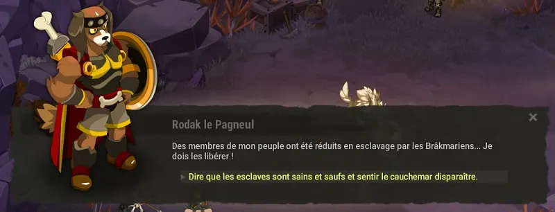 quête Cauchemars prémonitoires
