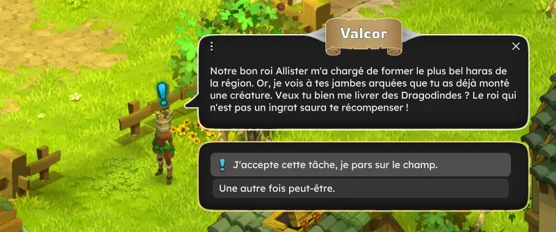 quête Allez hue dofus