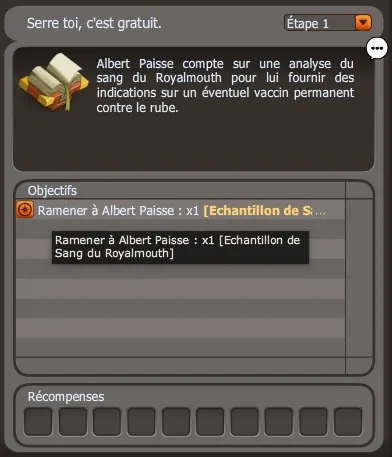 quête Le mal a dit dofus