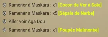quête Ambition ambigüe dofus