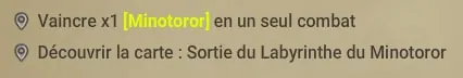 quête Des donjons encore des donjons