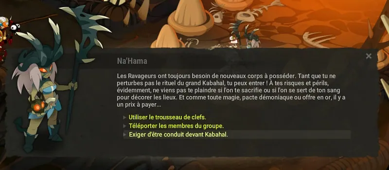 quête La danse de la dissonance dofus