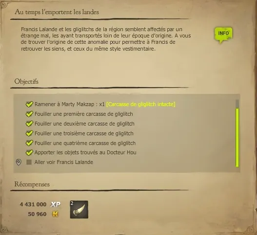 Au temps l'emportent les landes