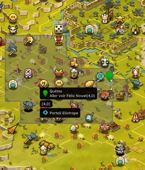 quête Préparatifs de Nowel dofus
