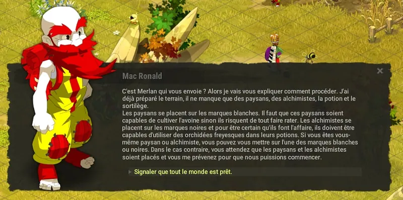 quête Apprentissage Écuyer