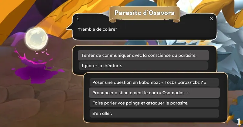 quête Destructeur de mondes dofus